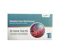 KuweiCheck Iron Deficiency Test Kit, Suitable for Children and Adults, at Home Iron Test Kit for Anemia