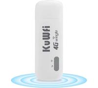 KuWFi 4g Dongle,150 Mbps USB Mobile WiFi Dongle Unlocked, 4G WiFi Router, 4g WiFi Router with Sim Slot Support 10 User/Car/Camp/Travel/Game/Computer