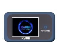 KuWFi 4G+ Portable WiFi Hotspot Unlocked LTE Cat7 Travel Router