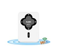 KuWFi Portable Mobile Hotspot, Dualband Portable WiFi Router, 150 Mbps High Speed Pocket Mobile WiFi, Outdoor Smart Router, FDD/TDD/Home/Car/Camp/Travel/Party/Shop/Office, for satellite Internet