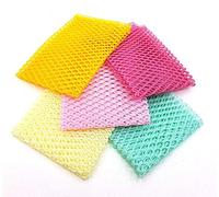 Kuwish Innovative Dish Washing Net Cloths, Quick Dry, Mesh Net for Washing, Dish Scrubber 11" by 11" 5 Pcs