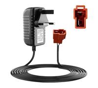 KUWUNG 12V Charger for Kids Ride On Toy Car, 14.4V 1000mA Battery Charger for Kids, Electric Car Riding Toy Motorcycle Quad Bike Sports Car Battery Supply Power Adapter Red Square Plug