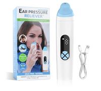 KUWUNG Ear Pressure Relief Device, Eustachian Tube Unblocker, Rechargable Ear Popper with 3 Speed Adjust, Balanced Ear Pressure for Flying, Swimming, Diving, Tinnitus