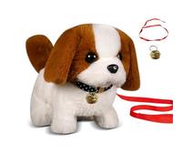 KUWUNG Toy Dogs for Kids Age 2 3 4 5 6,Plush Toy Puppy Electronic Interactive Dog for 3-8 Years Boys Girls, Plush Pet Dogs Toy, Walking Dog Toy for Toddler, Birthday Gift Present for 2-7 Years Kids