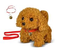 KUWUNG Toy Dogs for Kids Age 2 3 4 5 6,Plush Toy Puppy Electronic Interactive Dog for 3-8 Years Boys Girls, Plush Pet Dogs Toy, Walking Dog Toy for Toddler, Birthday Gift Present for 2-7 Years Kids