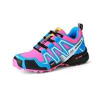 KUXUAN Women's Cycling Shoes, Road Bike Shoes Mountain Bike Bicycle Mtb Shoes, Non-slip Casual Running Shoes,Blue-37