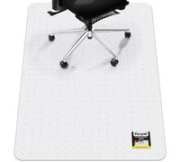 Kuyal Office Chair Mat for Carpet, 81 x 121cm (32" x 48") Clear Heavy Duty Computer Chair Mat, Under Desk Protector Carpeted Floors Mat, Easy Chair Movement,Ship Flat