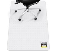 Kuyal Office Chair Mat for Carpet, 91x139 cm (36" x 55") Clear Heavy Duty Computer Chair Mat, Under Desk Protector Carpeted Floors Mat, Easy Chair Movement,Ship Flat