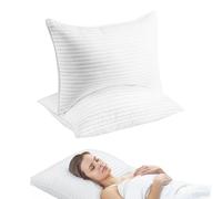 Kuyami Pillow,The Kuyami Pillow King/Queen Size Set of 2,Soft Gusseted Pillows for Back, Stomach or Side Sleepershome & Hotel Bed Pillows, Soft Fluffy (1PCS Queen)