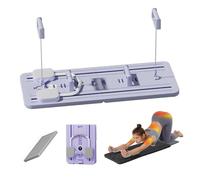 KUYATE Pilates Board, Multifunctional Abdominal Board, Automatic Rebound Ab Roller, Suitable for Full Body Workout - Purple L106xW41xH7cm/L42xW16xH2.8in