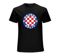 KuyAteYS Hajduk Split | Croatia | Football | Soccer | Club | White | Fan Made | T Shirt Black S
