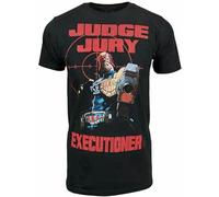 KuyAteYS Mens 2000Ad Executioner T Shirt Black Black 3XL
