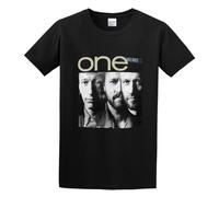 KuyAteYS Men's Cotton Shirt Bee Gees *One Pop Music Group Legend Robin Gibb Do not Bleach Black XXL