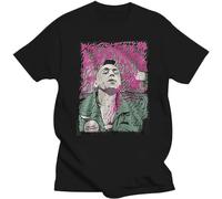 KuyAteYS Taxi Driver T-Shirt Travis Bickle Disturbia Retro Robert De NIRO Hipster 70s 80 Black Black 3XL
