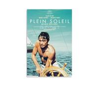 KUYHADSCE Alain Delon Plein Soleil MoviePoster Wall Apartment Or Home Bedroom Living Room Bathroom Office Wine Bar Art Decorative Painting Painting Poster20x30inch(50x75cm) Unframe-style