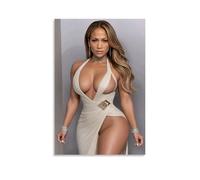 KUYHADSCE Jennifer Lopez Poster Wall Apartment Or Home Bedroom Living Room Bathroom Office Wine Bar Art Decorative Painting Painting Poster24x36inch(60x90cm) Unframe-style