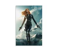 KUYHADSCE Scarlett Johansson Black Widow FanartPoster Wall Apartment Or Home Bedroom Living Room Bathroom Office Wine Bar Art Decorative Painting Painting Poster12x18inch(30x45cm) Unframe-style