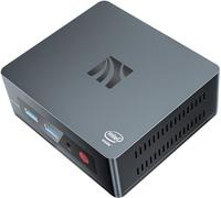 KUYIA Mini PC Windows 10 Pro J4125 Quad Core 2.7GHz Processor 8GB LPDDR4X RAM 128GB SSD Desktop Computer Support 4K Dual HDMI Output Gigabit Ethernet WiFi 2.4G 5.8G Business Office Workstation