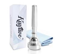 Kuylive 7C Trumpet Mouthpiece for Beginners, Silver Plated Trumpet Accessories Compatible with Yamaha Bach Conn King