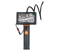 KUYNMCS 8mm Inspection Camera, 720P Sewer Camera, 4.3inch Screen, Semi-Rigid Cable, LED Flashlight, 2200mAh 3 Hours Battery Life