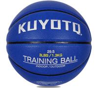 KUYOTQ 3LBS 29.5" Weighted Training Basketball Size 7 Composite Indoor Outdoor Heavy Training Basketball 29.5" for Improving Ball Handling Dribbling Passing and Rebounding Skill