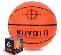 KUYOTQ Silent Basketball for Authentic Game Feel, Features The True 1.3lbs/500g Weight and Official Size 6 of a Standard Basketball, Perfect for Realistic Indoor Practice and Quiet Home Use