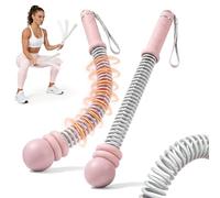 KUZARO Upgrade Weighted Ropeless Battle Ropes for Women, Quiet Adjustable Cordless Battle Ropes for Home Gym HIIT Cardio & Strength Training, Portable Exercise Rope for Arm & Core, Apartment Gear