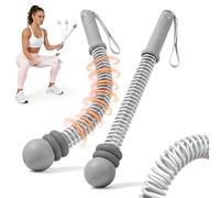 KUZARO Upgrade Weighted Ropeless Battle Ropes for Women, Quiet Adjustable Cordless Battle Ropes for Home Gym HIIT Cardio & Strength Training, Portable Exercise Rope for Arm & Core, Apartment Gear