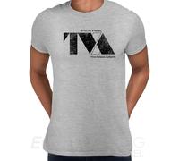 Kuzi Tees Time Variance Authority Loki TVA T-Shirt Adults Novelty Geek Funny Unisex Grey XXXL Large T-Shirt
