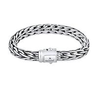 Kuzzoi Buddha Silver Bracelet for Men Solid 925 Sterling Silver