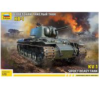 KV-1 WWII Tank 1:72 Plastic Model Kit ZVEZDA