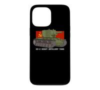 KV-2 Heavy Russian Tank WW2 Soviet Russia Flag Case for iPhone 13 Pro Max