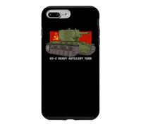 KV-2 Heavy Russian Tank WW2 Soviet Russia Flag Case for iPhone 7 Plus/8 Plus
