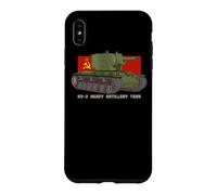 KV-2 Heavy Russian Tank WW2 Soviet Russia Flag Case for iPhone XS Max