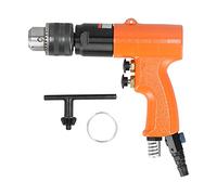 KV - 5113A Air Drill, Pneumatic Drilling Tool with 1/2in CW CCW Rotation, Alloy Steel Air Drilling Gun for Metal Wood Light Alloy, 700rpm High Speed Pneumatic Drill Set with Hangin