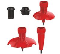 KV+ Complete Set Quick Change Disk & Tip 8,5mm - Mixte - Black / Red - size only size- model 2025 only size