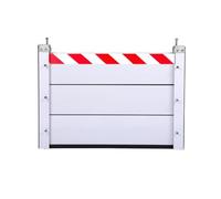 KV-OOGG Flood Protection Barrier 64 65cm Long 20 40 60 80 100cm High Water Stopper Garage Door Garden Flood Barrier Kit Flood Water Barrier Wall Removable Temporary Dams(Outside,64 * 60cm)