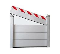 KV-OOGG Flood Protection Barrier 64 65cm Long 20 40 60 80 100cm High Water Stopper Garage Door Garden Flood Barrier Kit Flood Water Barrier Wall Removable Temporary Dams(Outside,64 * 80cm)