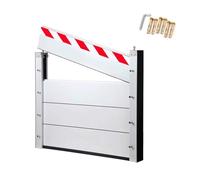 KV-OOGG Movable Aluminum Flood Protection Barrier For Doors Driveways Heavy Rain Defence Waterproof Facilities(E,80 * 20cm)