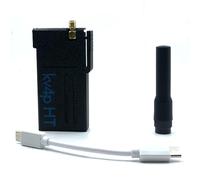 KV4P HT 2.0 VHF UHF Dual Band Amateur Radio Transceiver, USB-C -in PPT Module for Android Phone, Supports APRS Messaging and 1200 Baud Modem, Pocket-Sized Off-Grid Communication (Data Cable)