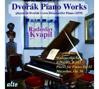 Kvapil,Radoslav - Dvorák Piano Works