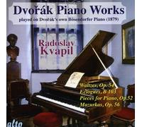 Kvapil,Radoslav - Dvorák Piano Works