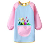 KVBUCC 1 Piece Painting Apron, Painting Apron, Waterproof Blouse, Long Sleeve Painting Blouse, Painting Blouse, Children's Painting Apron