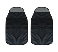 KVBUCC 2PCS Backrest Protection Pads,backrest Protection for Children's Cars,Car Seat Protectors,car Seat Back Organizer Suitable for Height-Adjustable Seats(black)