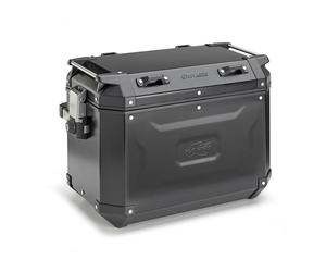 KVG4837BPACK2 - Pair of Side Cases Kappa K'VOYAGER Aluminum Black 48lt+37lt