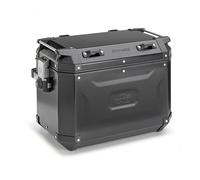 KVG48BL - Side Case Kappa K'VOYAGER Aluminum Black 48lt