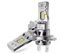 KVGAEANDNK 2Pc 5000W High Power H7 H4 LED Bulb Turbo Headlight 6500K 5000000LM 12V 24V CSP Powerful Best H4 LED Diode approved H7 Mini Lamp Motorcycle Lights