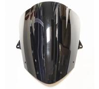 KVGAEANDNK For ZX-6R 636 2009-2022 Motorcycle Windshield WindScreen For 09 10 11 12 13 14 15 16 17 18 19 20 21 22 Motorbike Windshield(Black)