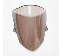 KVGAEANDNK For ZX-6R 636 2009-2022 Motorcycle Windshield WindScreen For 09 10 11 12 13 14 15 16 17 18 19 20 21 22 Motorbike Windshield(Smoke)