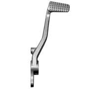 KVGAEANDNK Motorcycle Gear Lever for Ninja ZX9R ZX6R ZZR400 ZZR600 ZX600 Motorbike Accessories Rear Brake Lever Pedal(Silver)